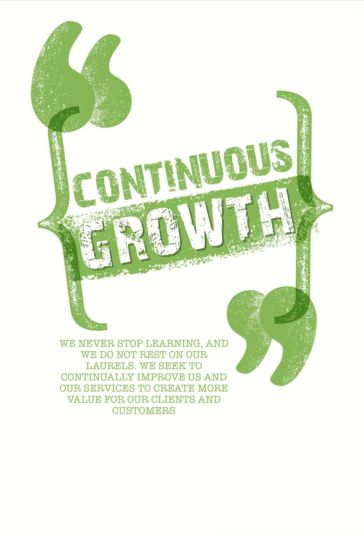 Harvest Wealth Group Core Values- Continuous Growth